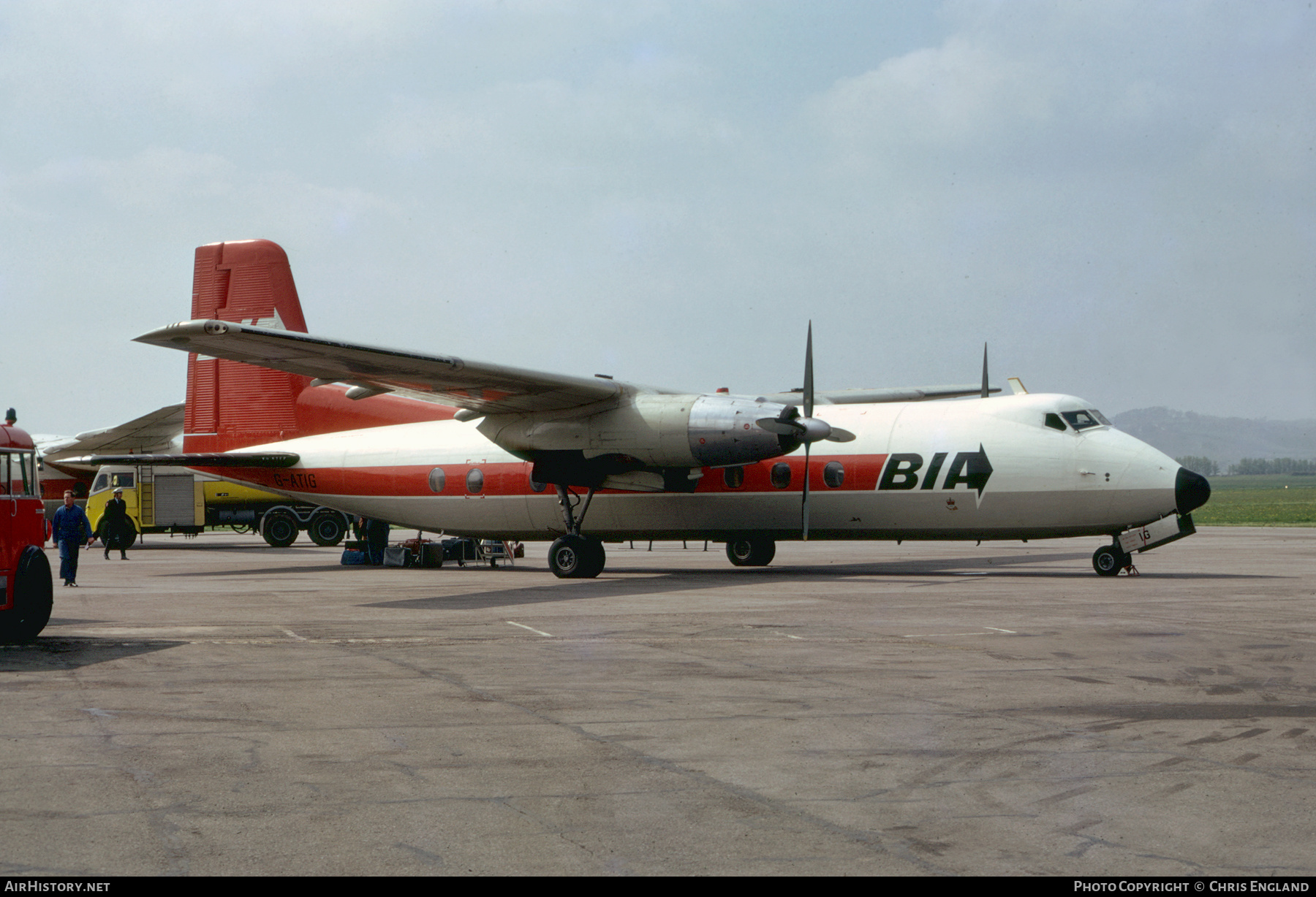 Aircraft Photo of G-ATIG | Handley Page HPR-7 Herald 214 | British Island Airways - BIA | AirHistory.net #502791