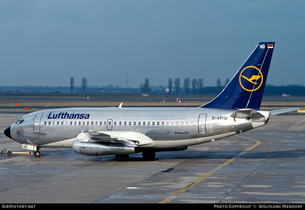 Aircraft Photo of D-ABHD | Boeing 737-230/Adv | Lufthansa | AirHistory.net #502792