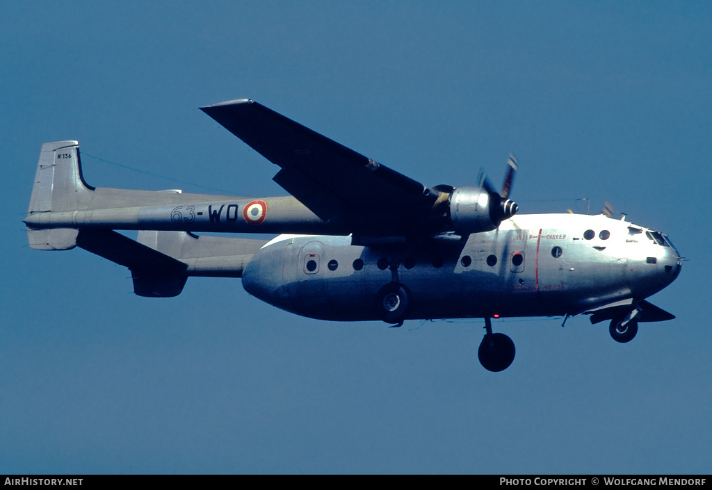 Aircraft Photo of 136 | Nord 2501F-3 Noratlas | France - Air Force | AirHistory.net #502829