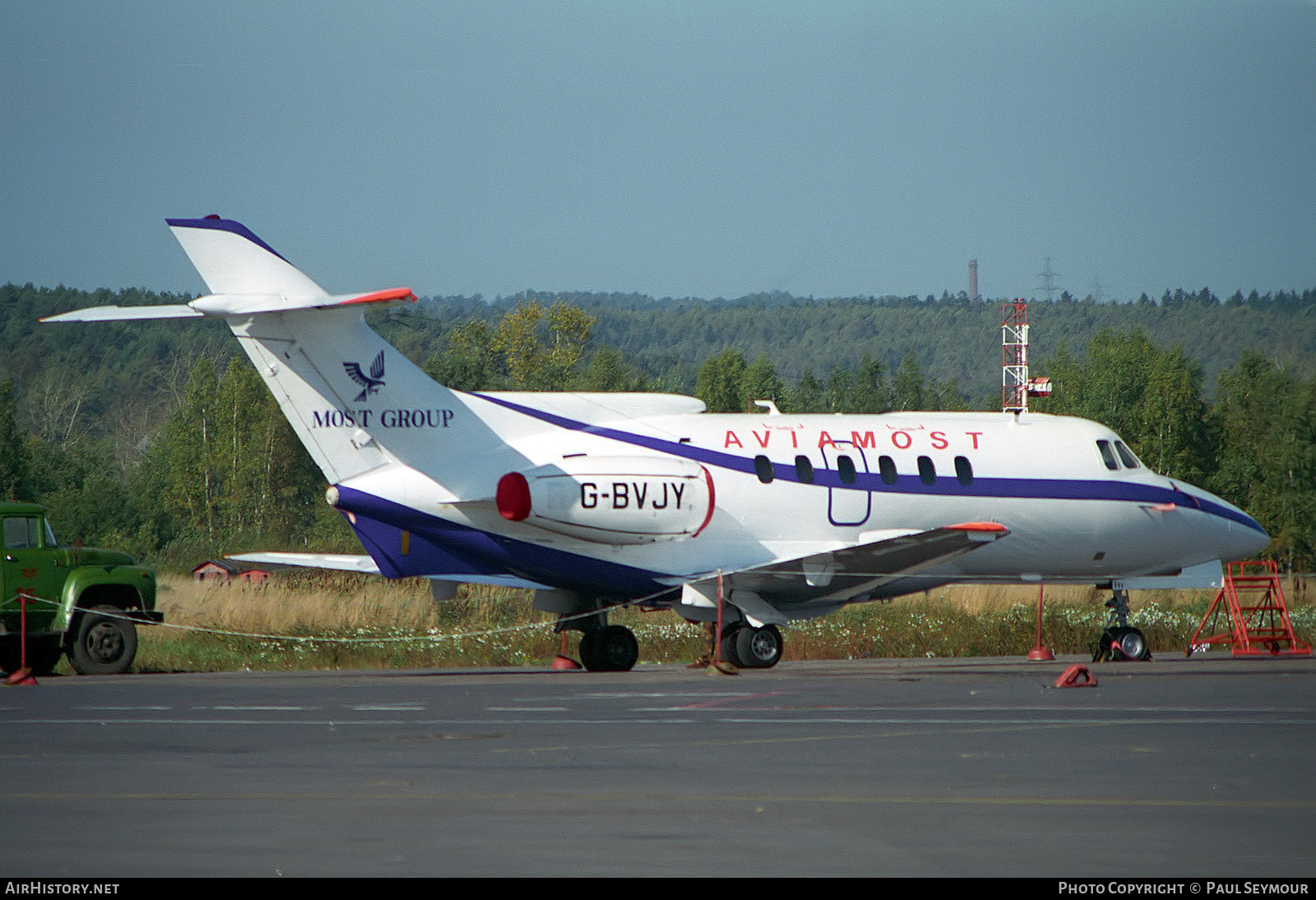 Aircraft Photo of G-BVJY | British Aerospace HS-125-700B | Aviamost | AirHistory.net #502833