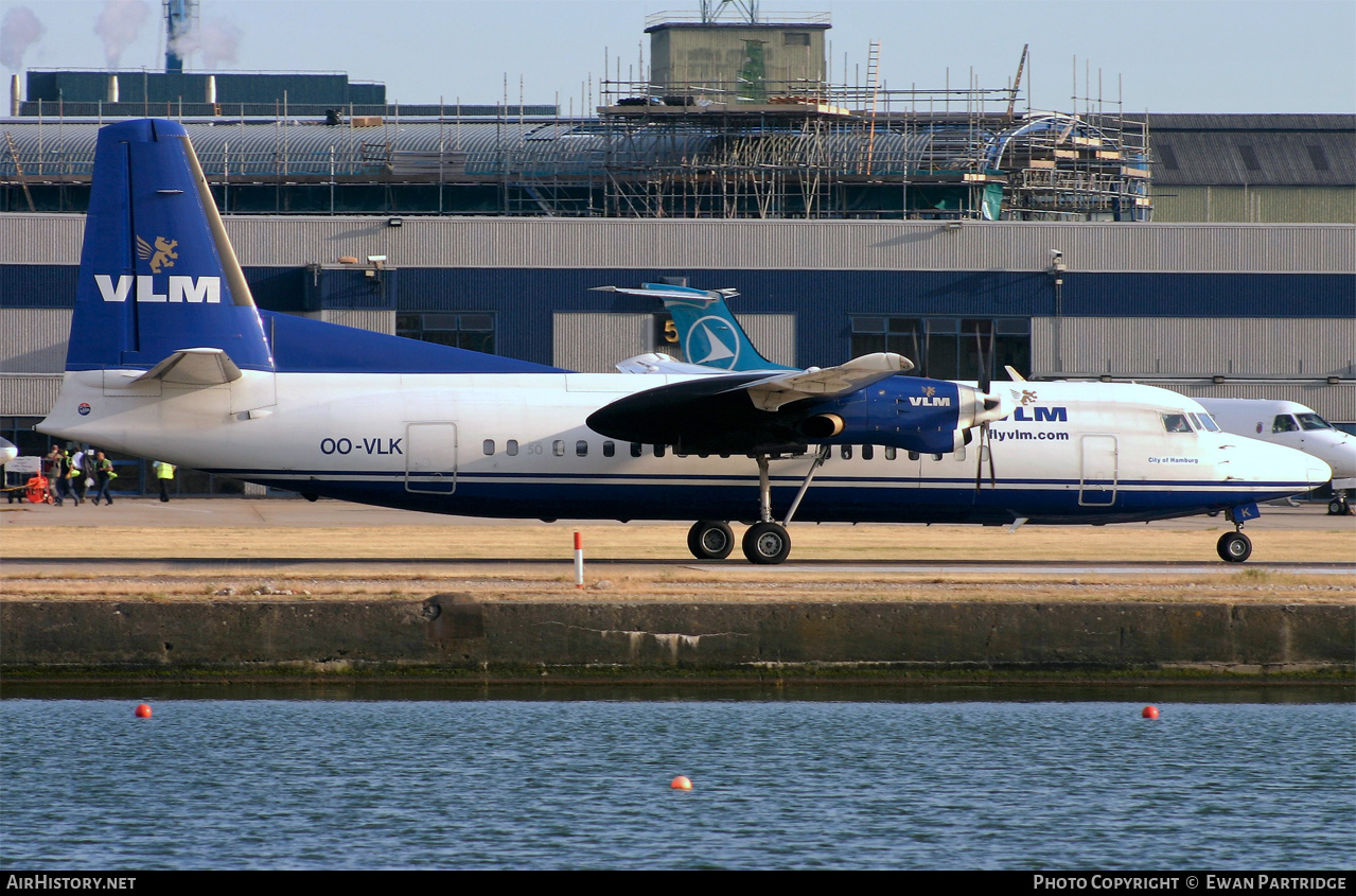 Aircraft Photo of OO-VLK | Fokker 50 | VLM Airlines | AirHistory.net #502836