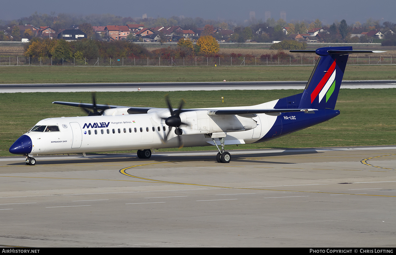 Aircraft Photo of HA-LQC | Bombardier DHC-8-402 Dash 8 | Malév - Hungarian Airlines | AirHistory.net #502852