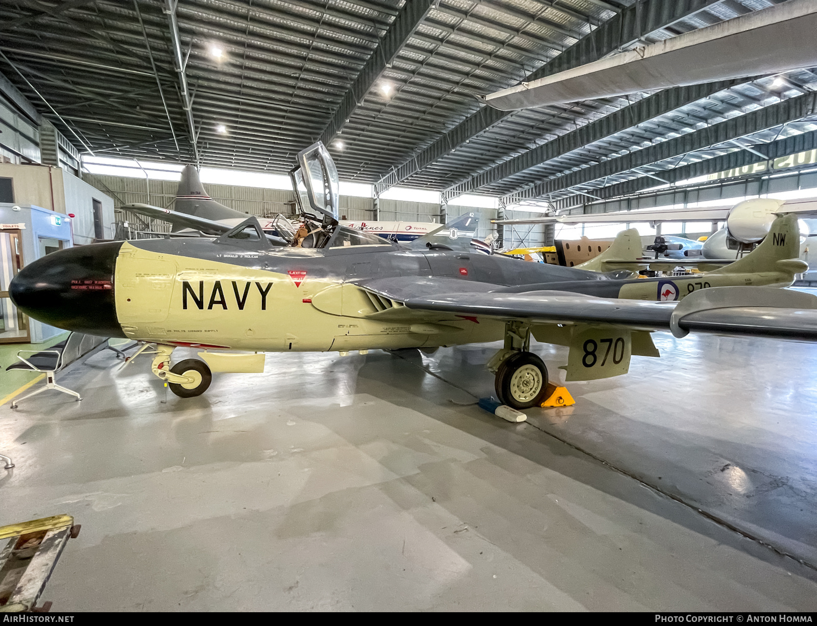 Aircraft Photo of WZ895 | De Havilland D.H. 112 Sea Venom FAW53 | Australia - Navy | AirHistory.net #502862