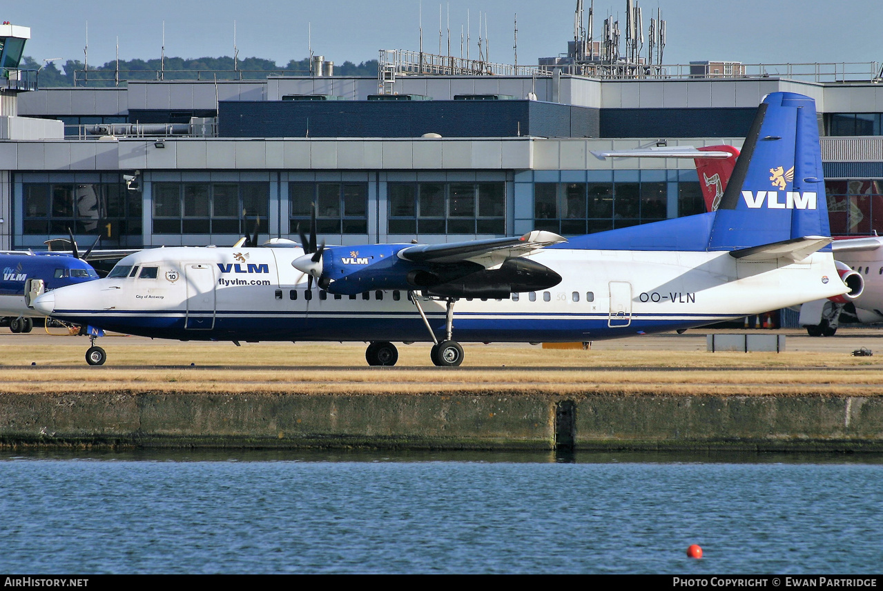 Aircraft Photo of OO-VLN | Fokker 50 | VLM Airlines | AirHistory.net #502868