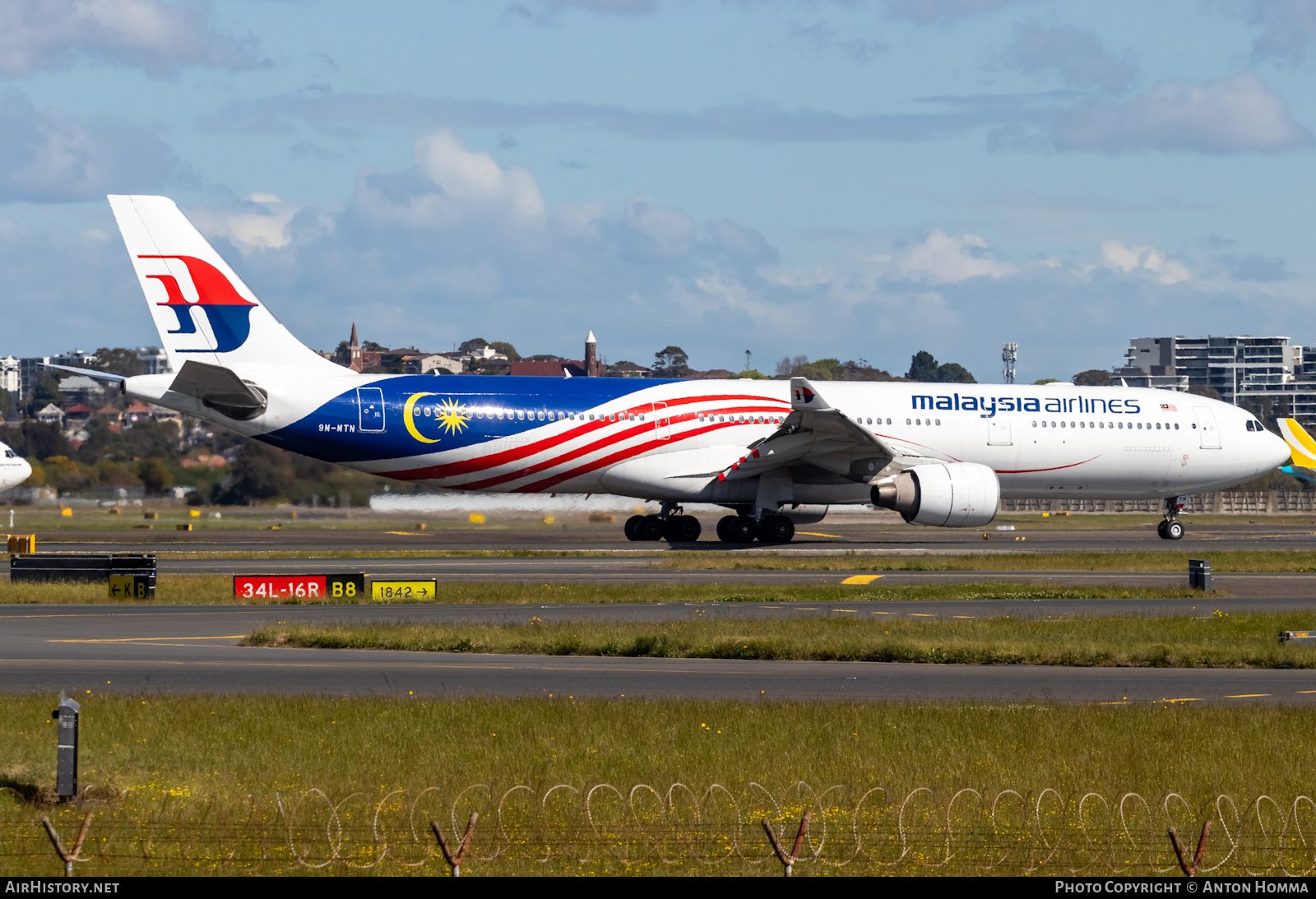 Aircraft Photo of 9M-MTN | Airbus A330-323E | Malaysia Airlines | AirHistory.net #502873