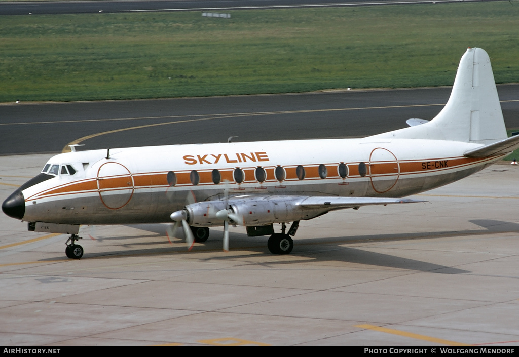 Aircraft Photo of SE-CNK | Vickers 745D Viscount | Skyline | AirHistory.net #502882