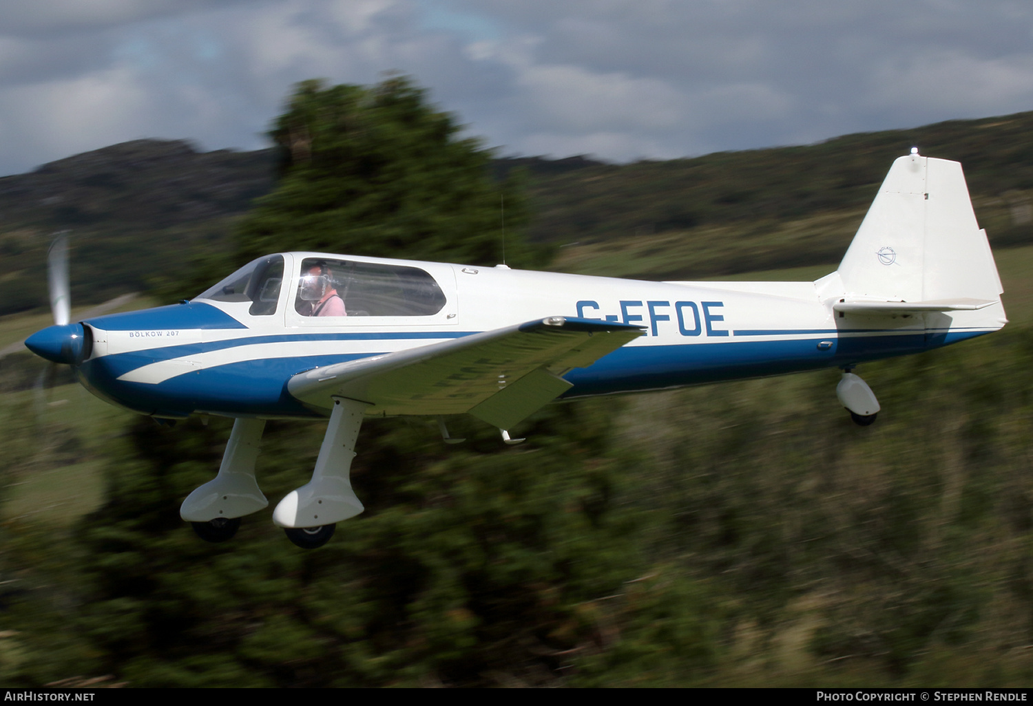 Aircraft Photo of G-EFOE | Bolkow BO-207 | AirHistory.net #502891