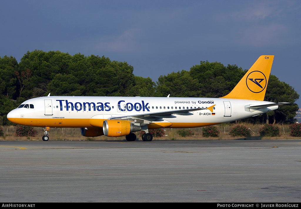 Aircraft Photo of D-AICH | Airbus A320-212 | Thomas Cook Airlines | AirHistory.net #502899
