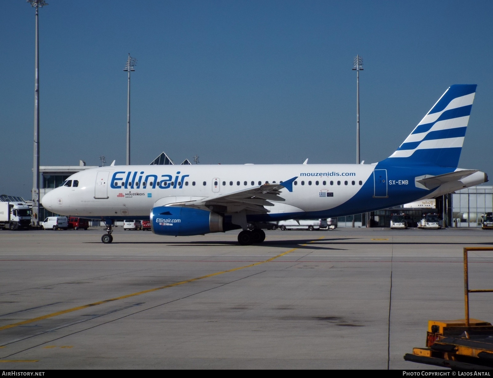 Aircraft Photo of SX-EMB | Airbus A319-133 | Ellinair | AirHistory.net #502903
