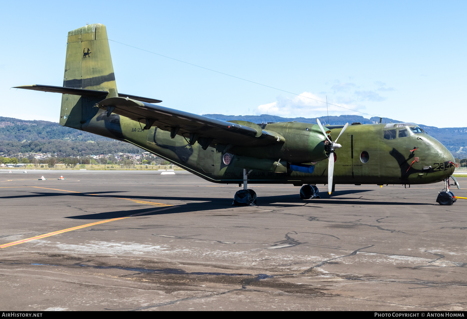Aircraft Photo of VH-VBB / A4-234 | De Havilland Canada DHC-4A Caribou | Australia - Air Force | AirHistory.net #502905