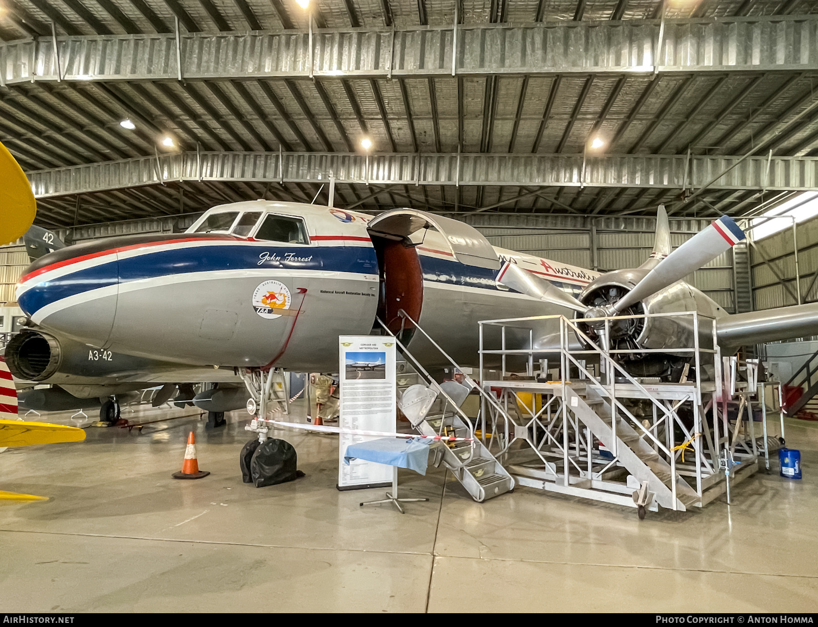 Aircraft Photo of VH-TAA | Convair VC-131D | Trans-Australia Airlines - TAA | AirHistory.net #502907