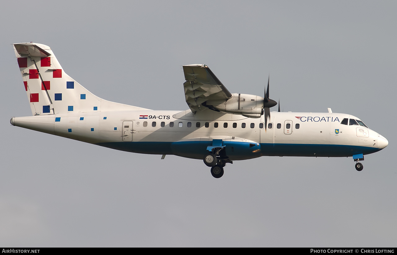 Aircraft Photo of 9A-CTS | ATR ATR-42-300QC | Croatia Airlines | AirHistory.net #502912