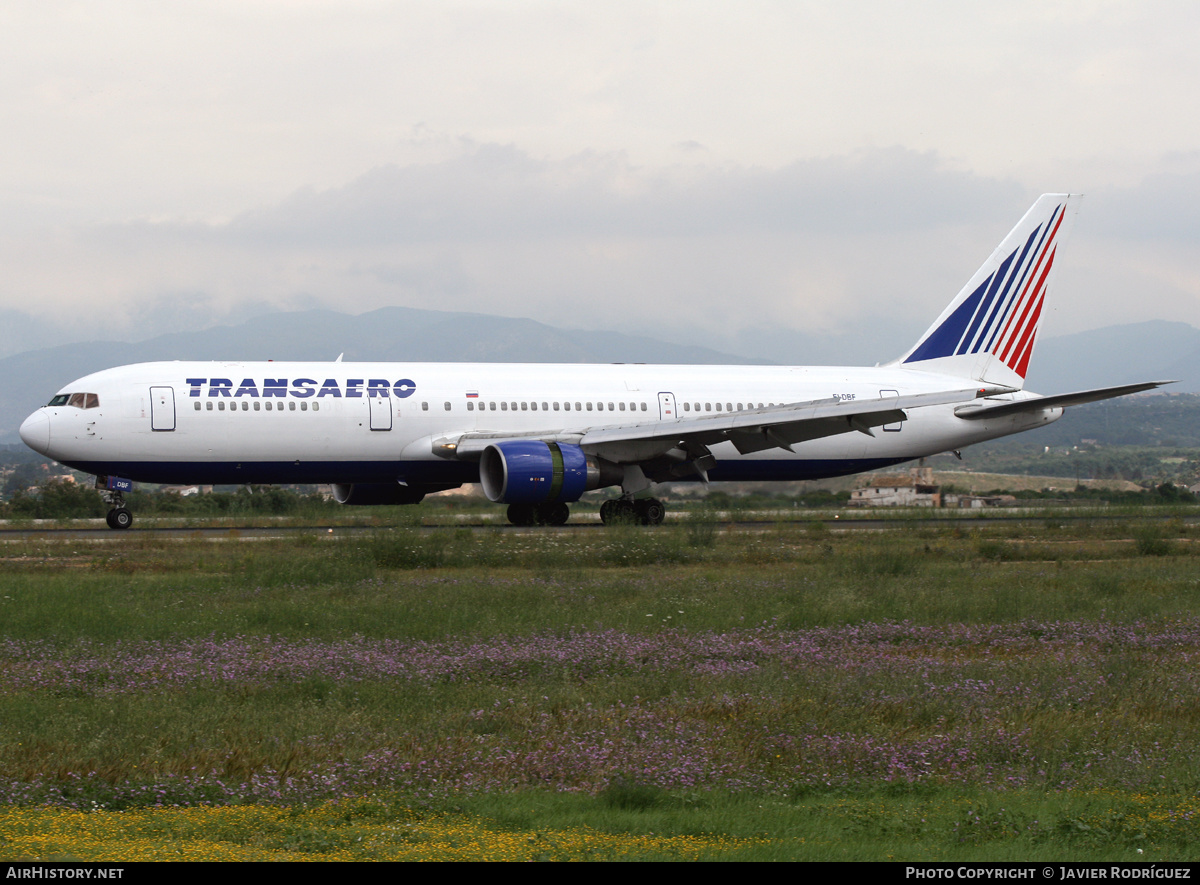 Aircraft Photo of EI-DBF | Boeing 767-3Q8/ER | Transaero Airlines | AirHistory.net #502925
