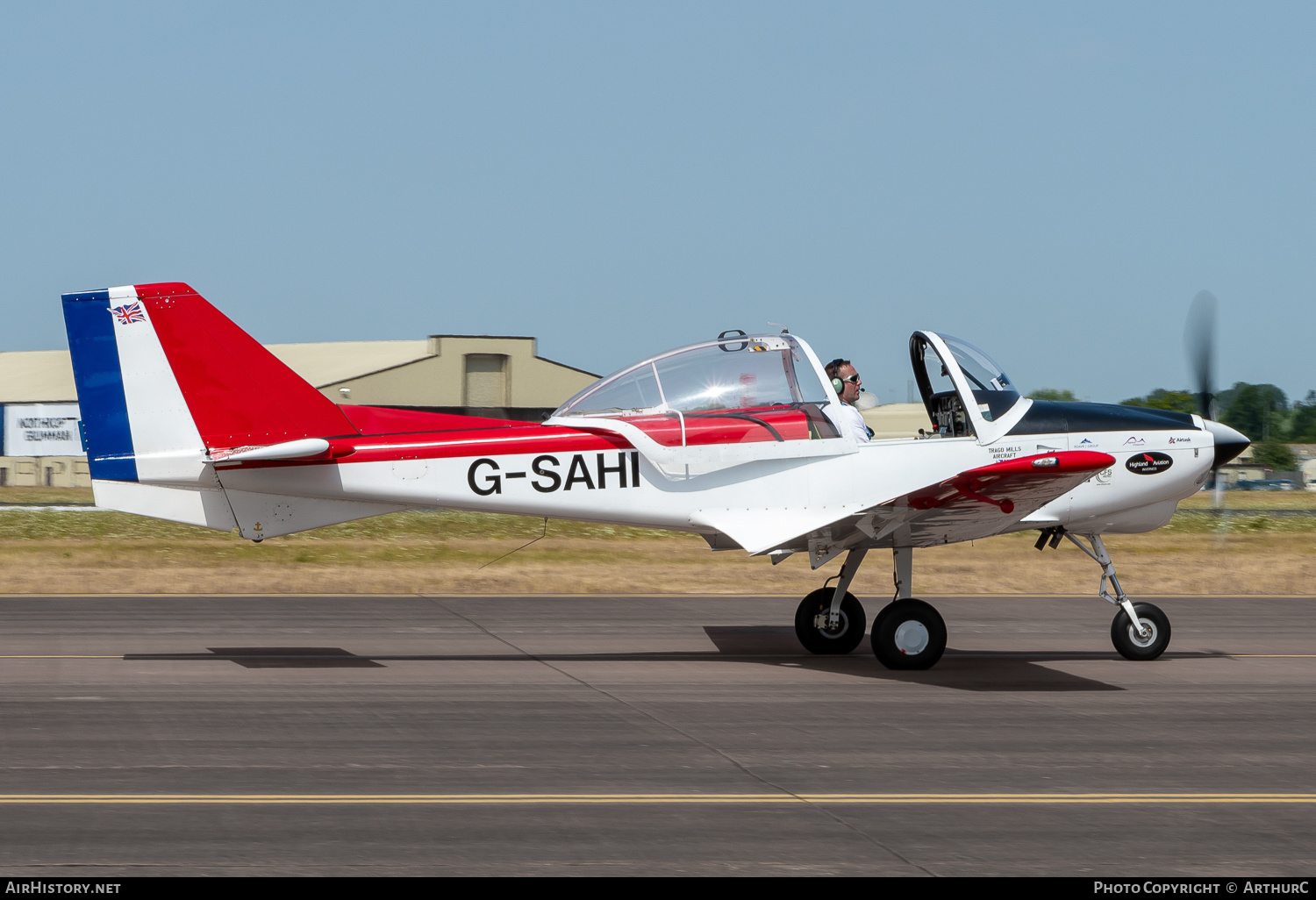 Aircraft Photo of G-SAHI | Trago Mills SAH-1 (modified) | AirHistory.net #502931