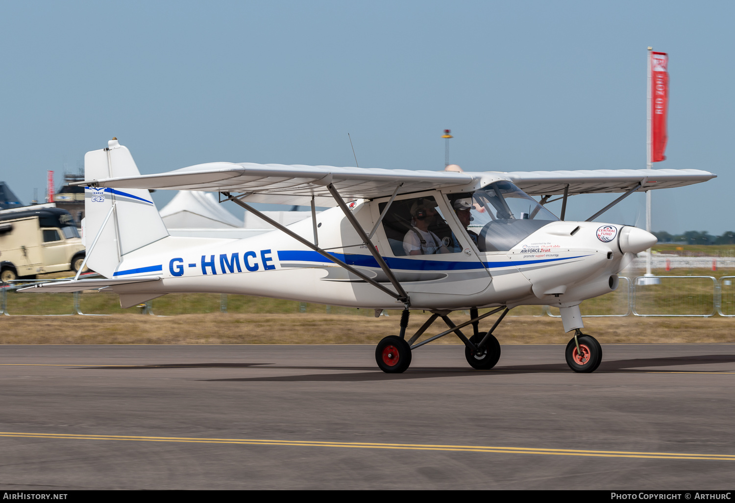 Aircraft Photo of G-HMCE | Comco Ikarus C42-FB80 | Royal Air Force Microlight Flying Association | AirHistory.net #502932