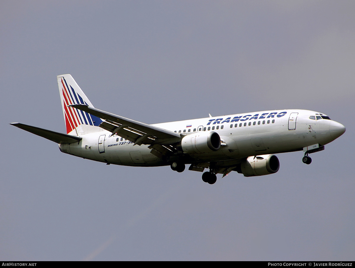 Aircraft Photo of EI-CXN | Boeing 737-329 | Transaero Airlines | AirHistory.net #502939