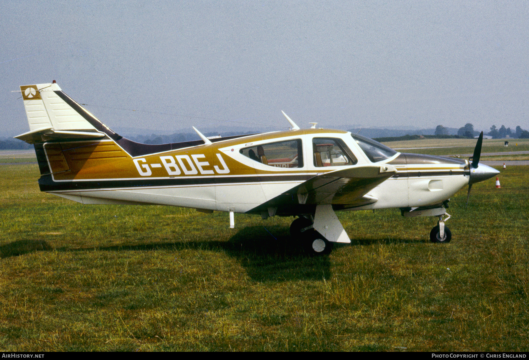 Aircraft Photo of G-BDEJ | Rockwell Commander 112 | AirHistory.net #502940