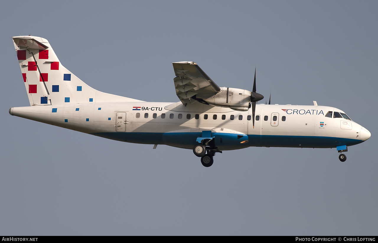 Aircraft Photo of 9A-CTU | ATR ATR-42-320 | Croatia Airlines | AirHistory.net #502952