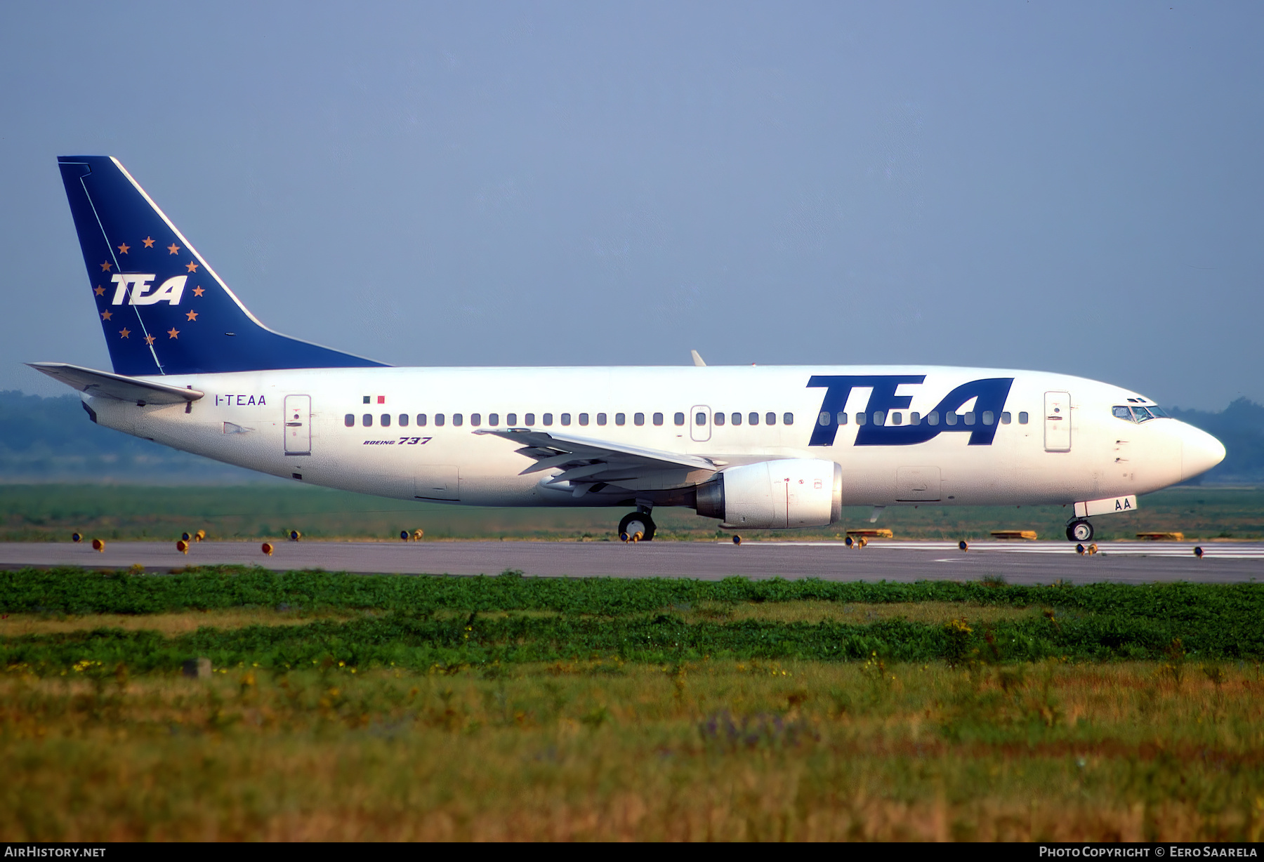 Aircraft Photo of I-TEAA | Boeing 737-3M8 | TEA - Trans European Airways | AirHistory.net #502958