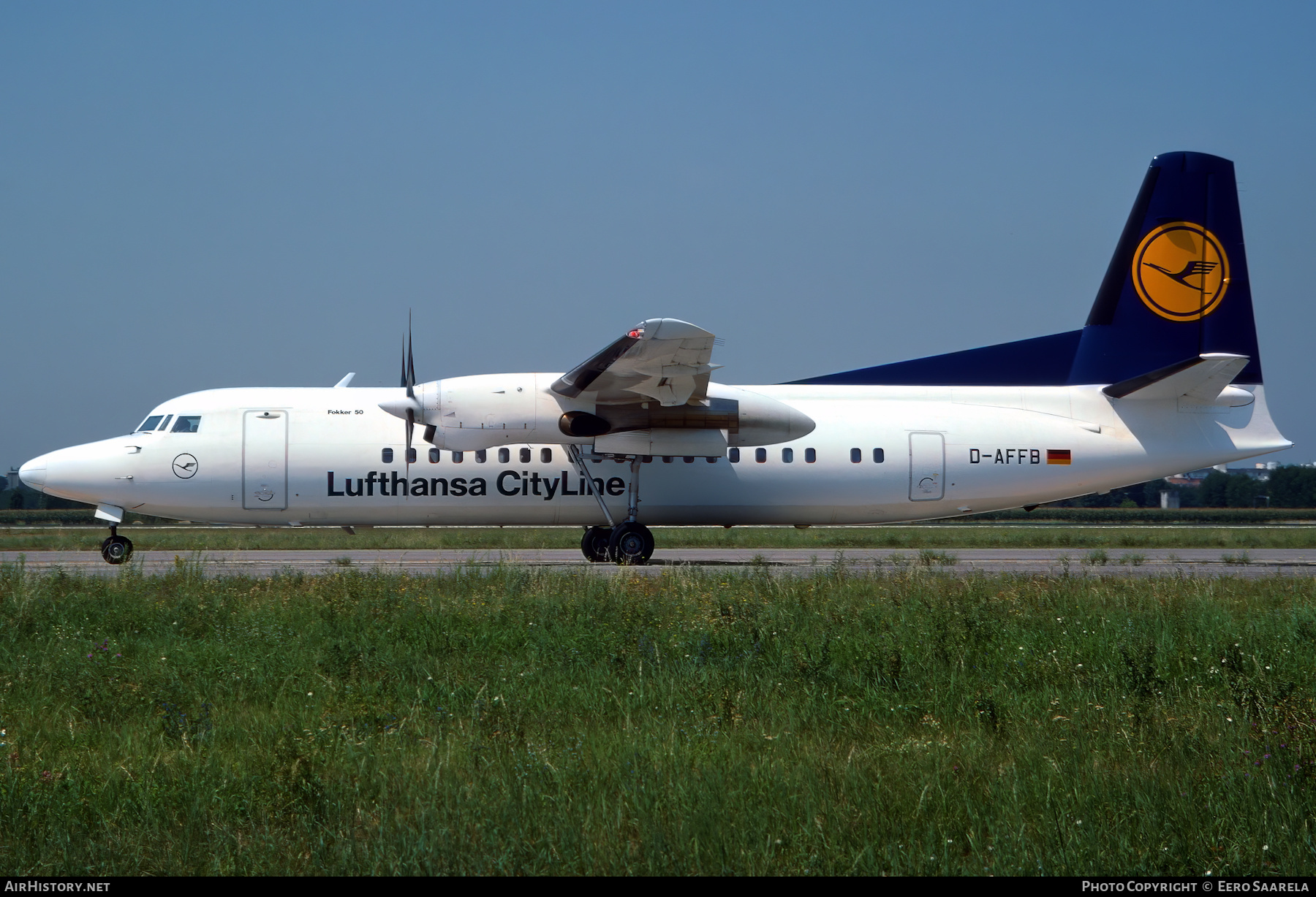 Aircraft Photo of D-AFFB | Fokker 50 | Lufthansa CityLine | AirHistory.net #502963