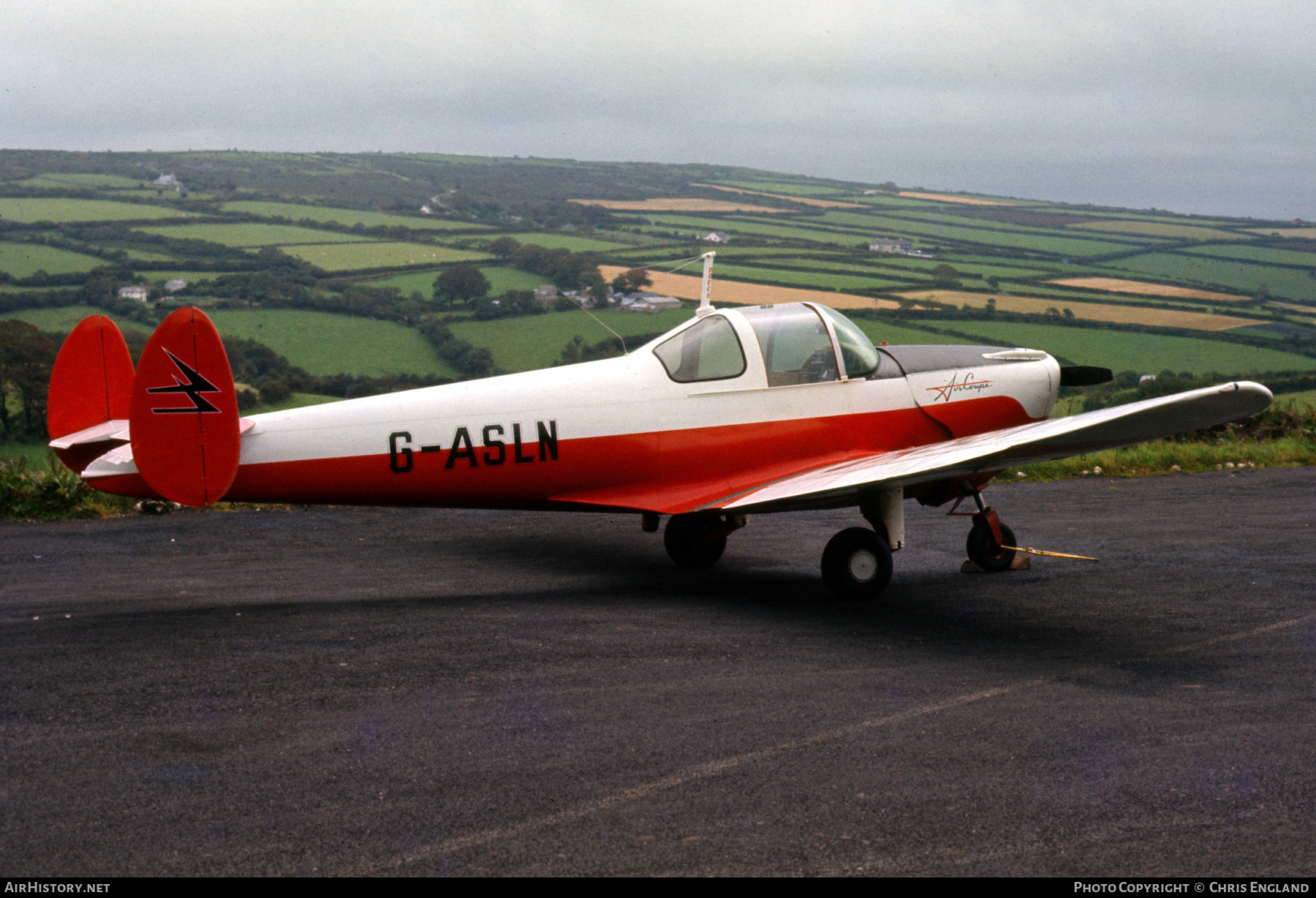 Aircraft Photo of G-ASLN | Forney F-1A Aircoupe | AirHistory.net #502993