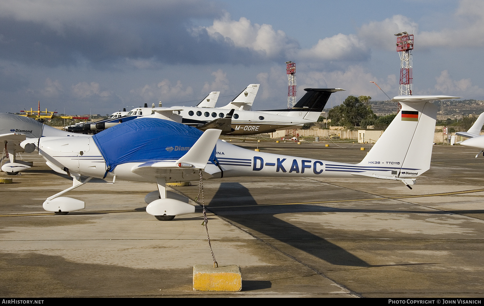 Aircraft Photo of D-KAFC | Diamond HK-36TTC-115 Super Dimona | AirHistory.net #503032