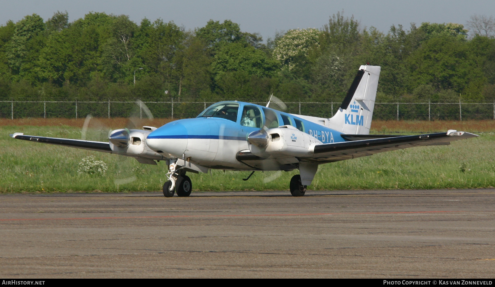 Aircraft Photo of PH-BYA | Beech 58 Baron | KLM Luchtvaartschool | AirHistory.net #503045