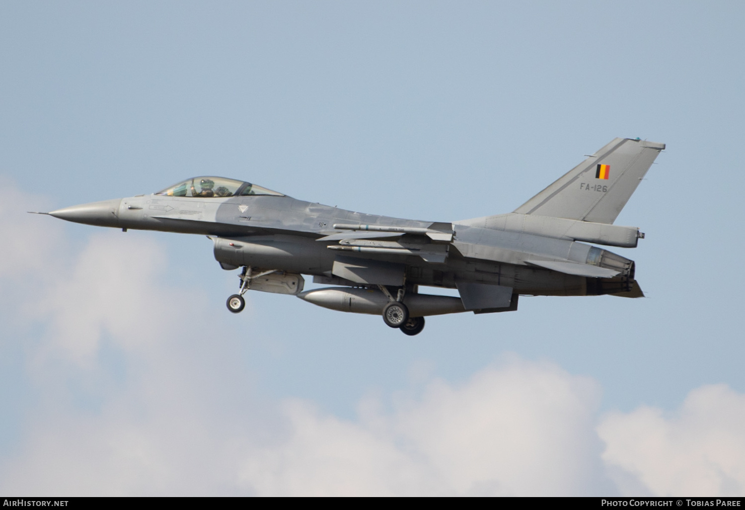 Aircraft Photo of FA-126 | General Dynamics F-16AM Fighting Falcon | Belgium - Air Force | AirHistory.net #503083