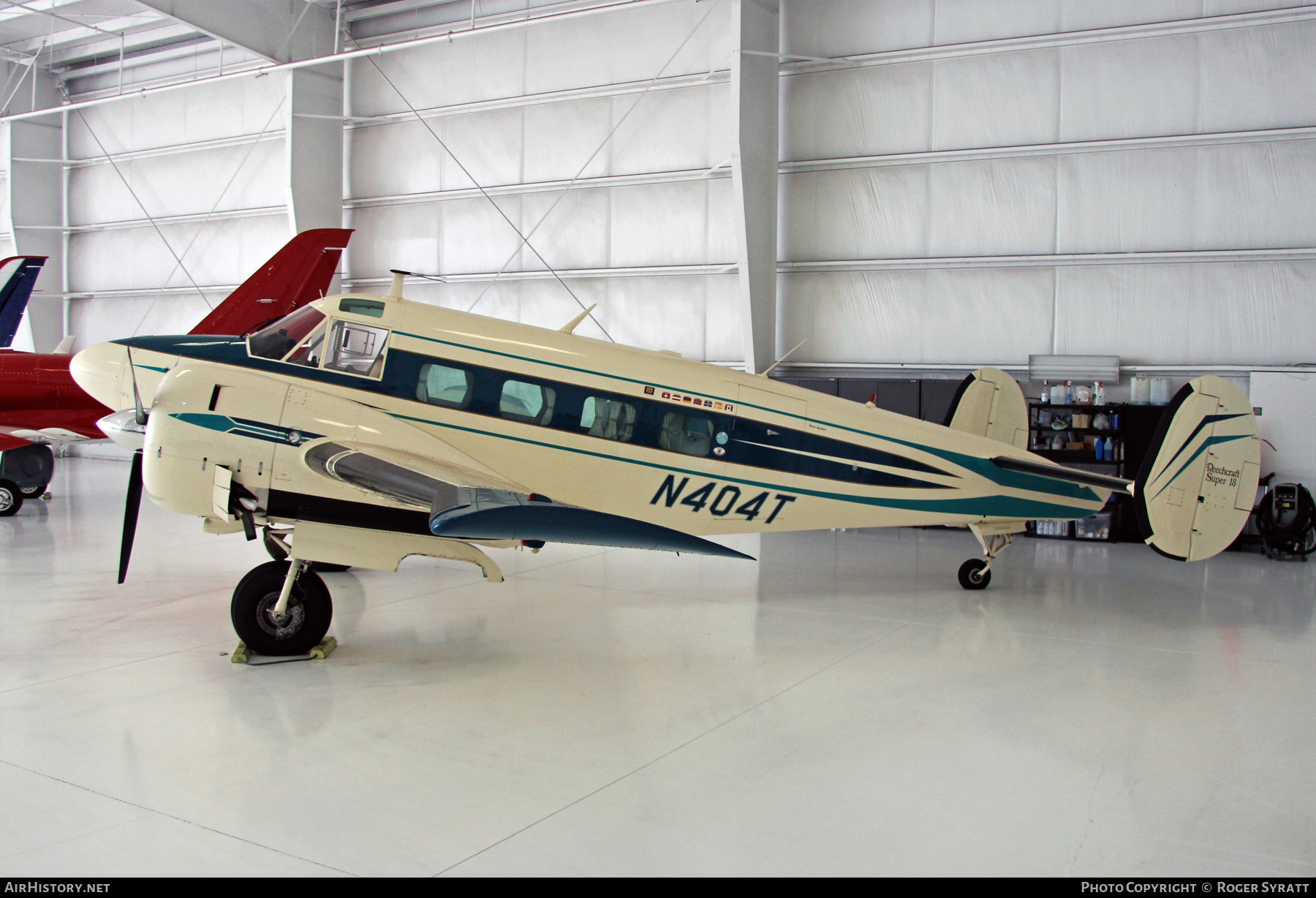 Aircraft Photo of N404T | Beech E18S-9700 | AirHistory.net #503096