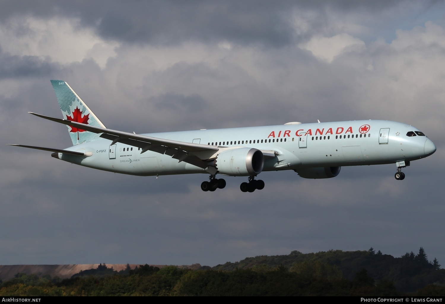 Aircraft Photo of C-FGFZ | Boeing 787-9 Dreamliner | Air Canada | AirHistory.net #503128