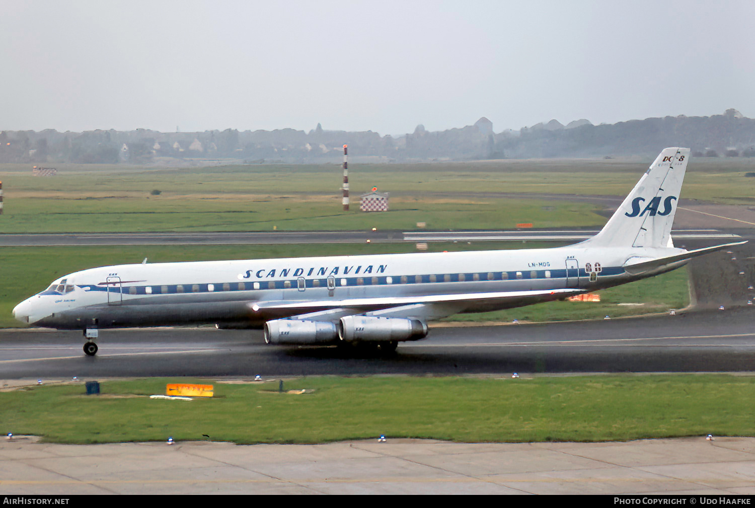 Aircraft Photo of LN-MOG | McDonnell Douglas DC-8-62 | Scandinavian Airlines - SAS | AirHistory.net #503147