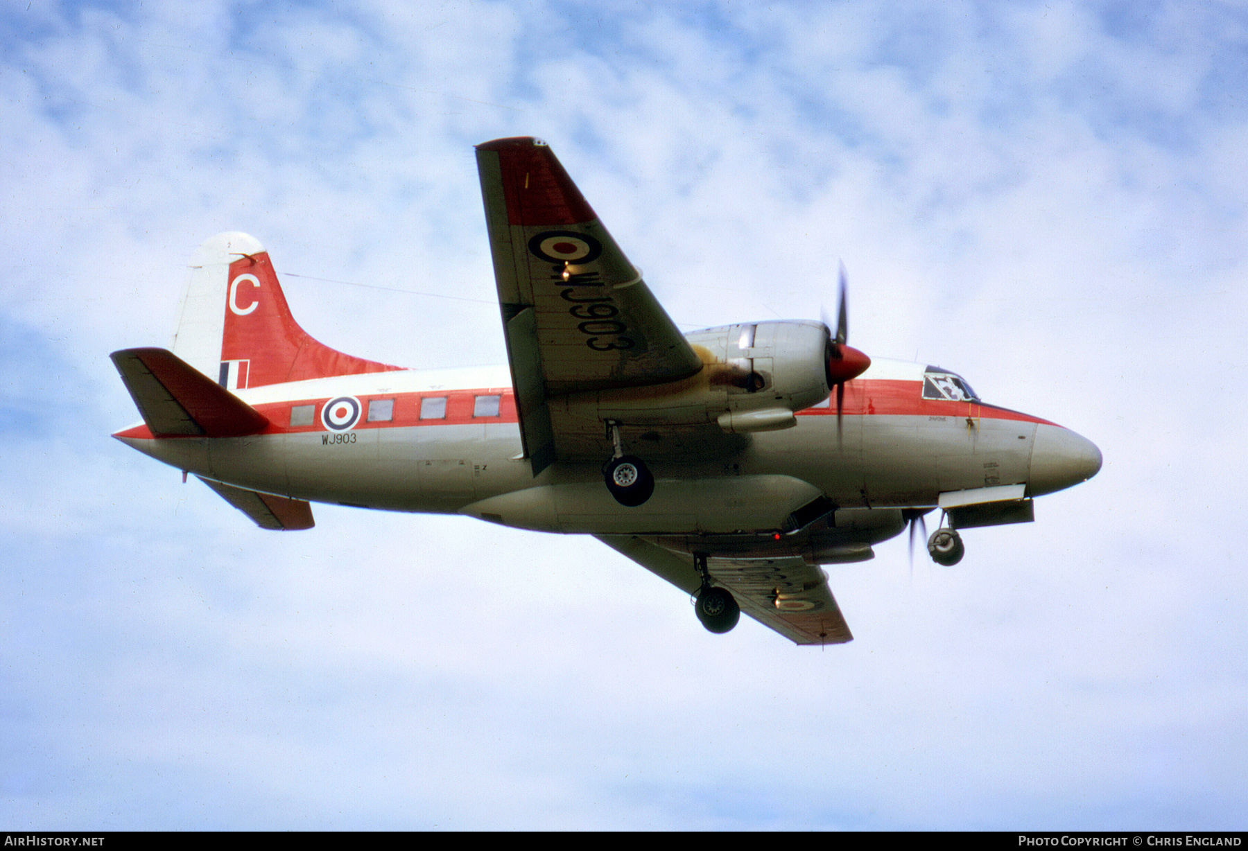 Aircraft Photo of WJ903 | Vickers 668 Varsity T.1 | UK - Air Force | AirHistory.net #503156