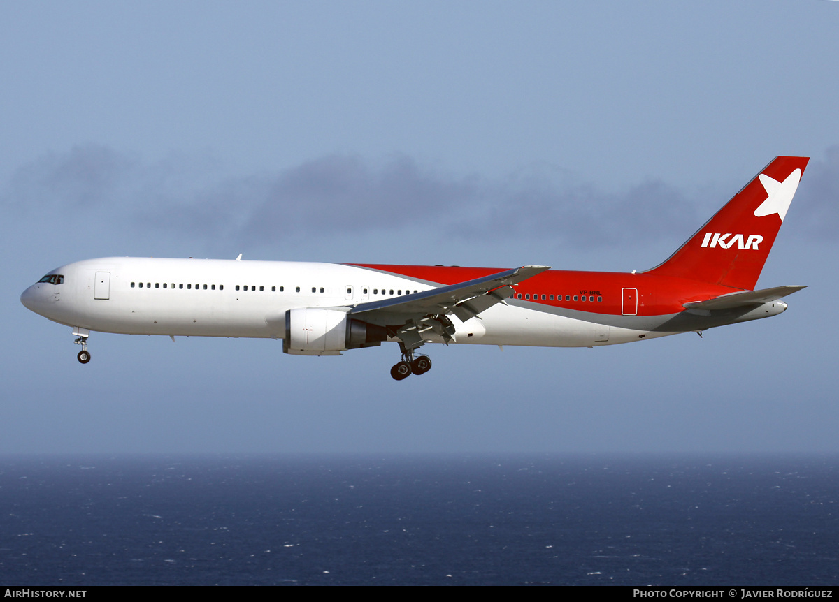 Aircraft Photo of VP-BRL | Boeing 767-37D/ER | Ikar Airlines | AirHistory.net #503160