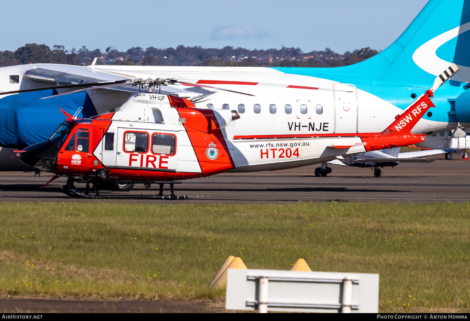 Aircraft Photo of VH-VJF | Bell 412EP | NSW Rural Fire Service | AirHistory.net #503161