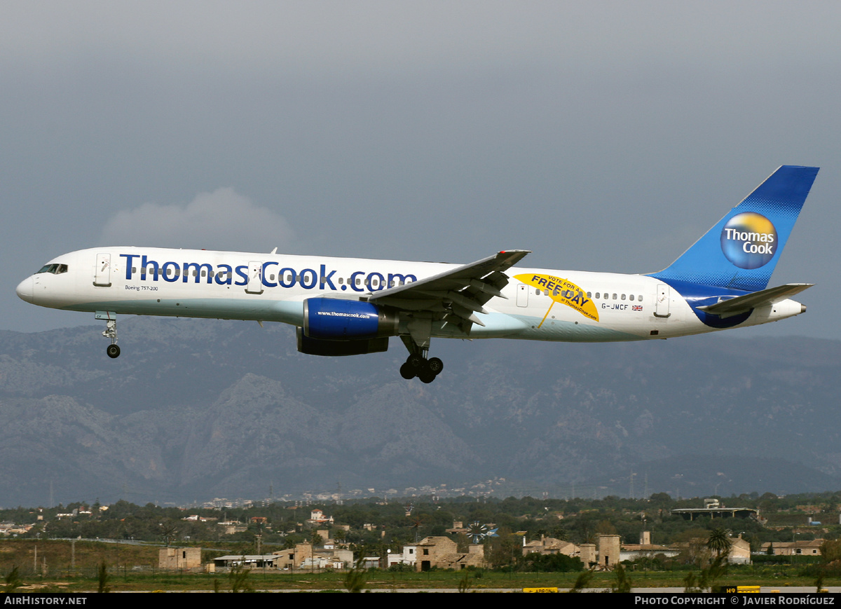 Aircraft Photo of G-JMCF | Boeing 757-28A | Thomas Cook Airlines | AirHistory.net #503203