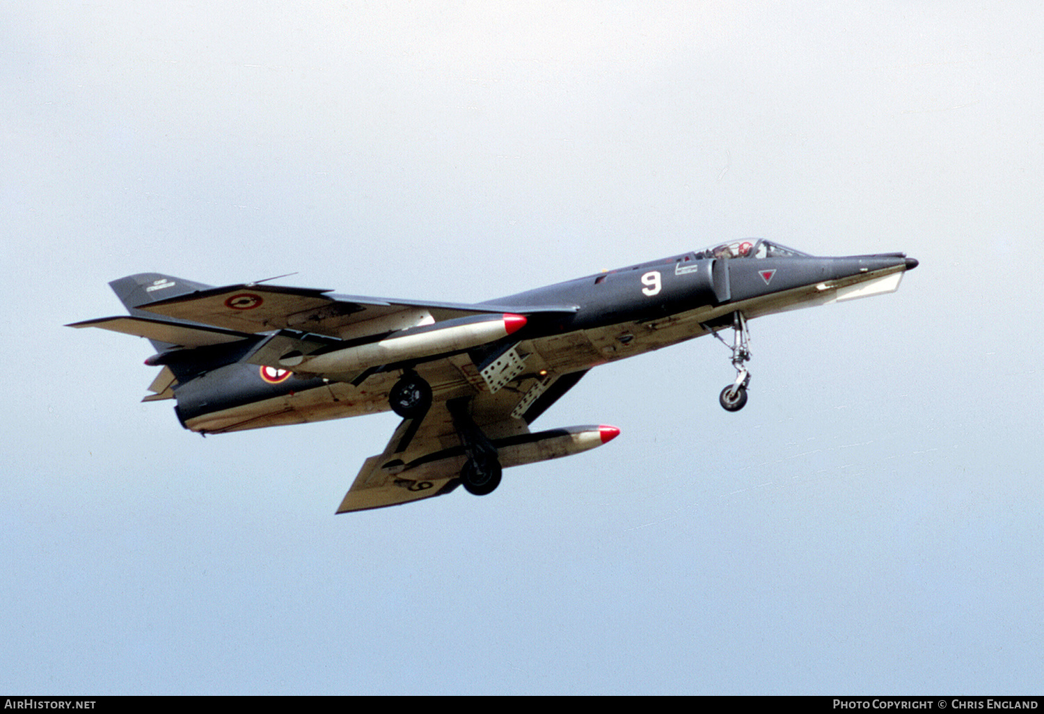 Aircraft Photo of 9 | Dassault Etendard IVM | France - Navy | AirHistory.net #503218