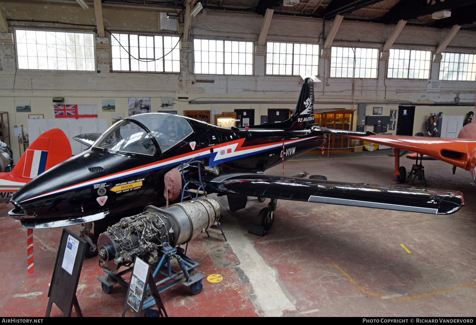 Aircraft Photo of G-VIVM | BAC 84 Jet Provost T5A | Fly Aviation UK | AirHistory.net #503219