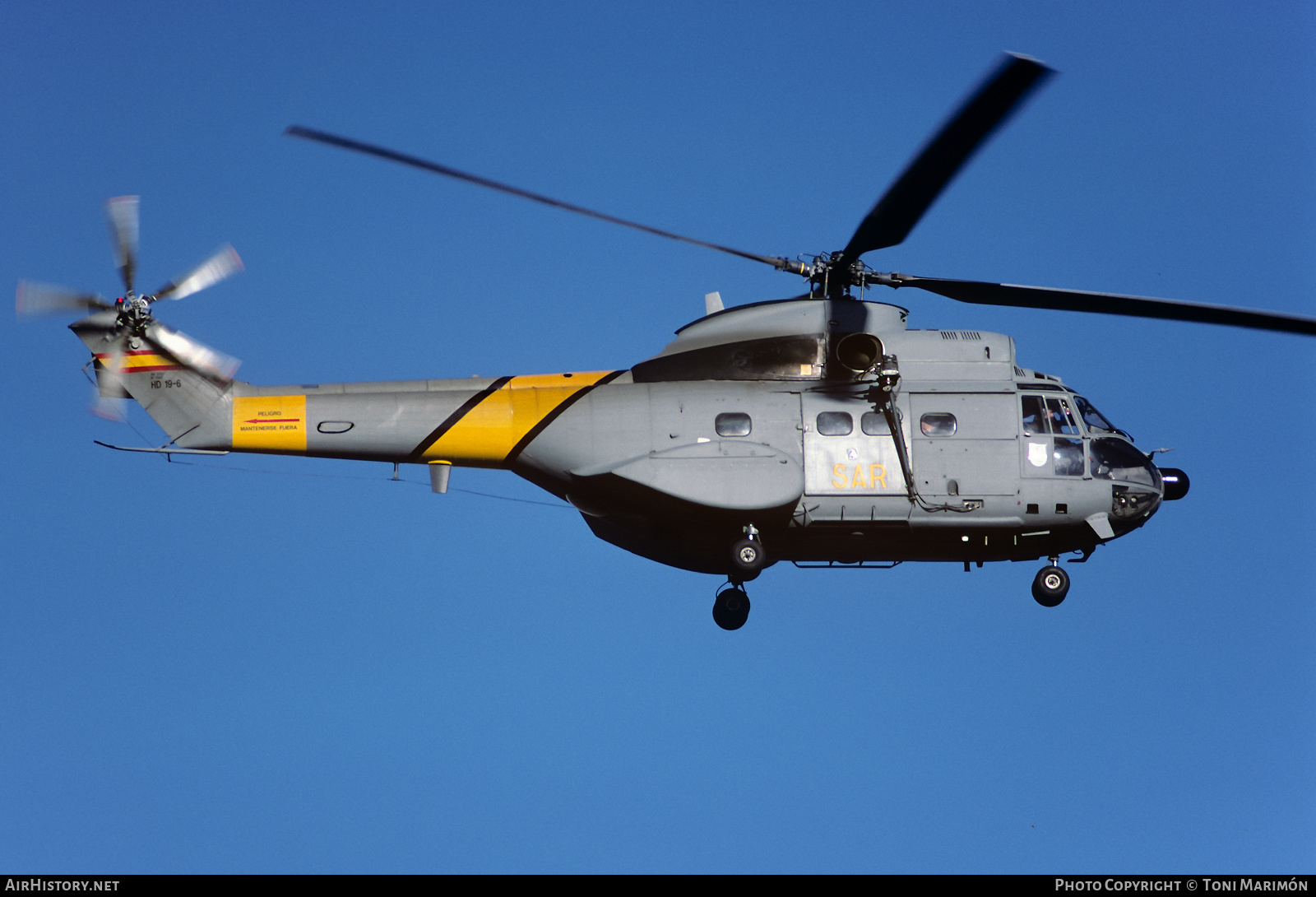 Aircraft Photo of HD.19-6 | Aerospatiale SA-330J Puma | Spain - Air Force | AirHistory.net #503243