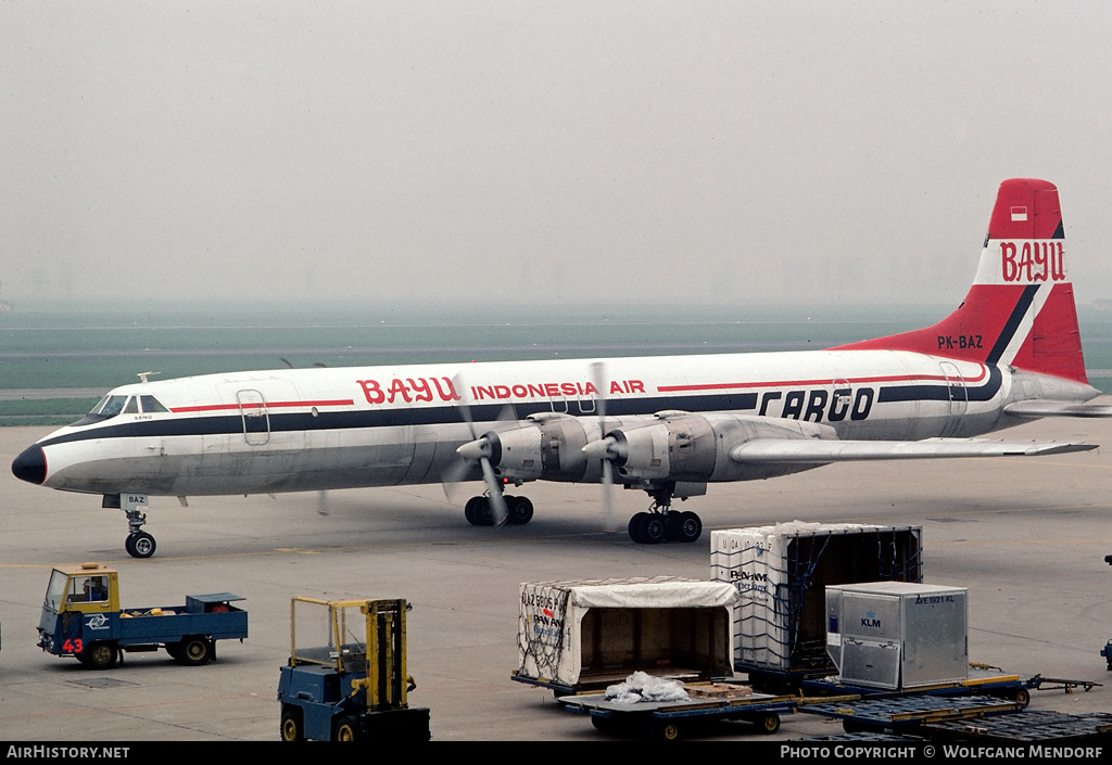 Aircraft Photo of PK-BAZ | Canadair CL-44D4-1 | Bayu Indonesia Air | AirHistory.net #503250