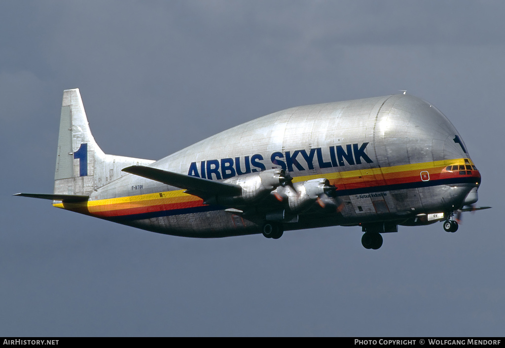 Aircraft Photo of F-BTGV | Aero Spacelines 377SGT Super Guppy Turbine | Airbus Industrie | AirHistory.net #503255