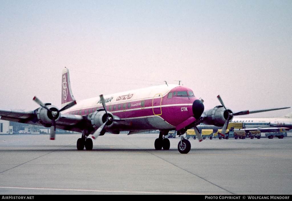 Aircraft Photo of OO-CTK | Douglas DC-6B | Pomair Ostend | AirHistory.net #503258