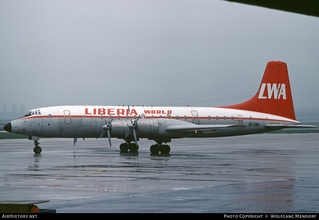 Aircraft Photo of EL-LWG | Bristol 175 Britannia 253F | LWA - Liberia World Airlines | AirHistory.net #503261