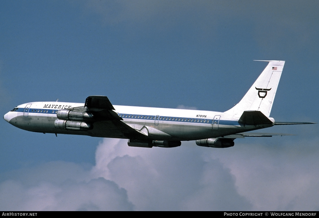 Aircraft Photo of N791PA | Boeing 707-321C | Maverick International Airlines | AirHistory.net #503262
