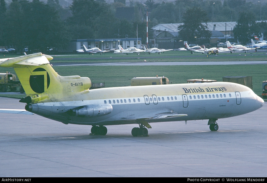 Aircraft Photo of G-AVYB | Hawker Siddeley HS-121 Trident 1E | British Airways | AirHistory.net #503267