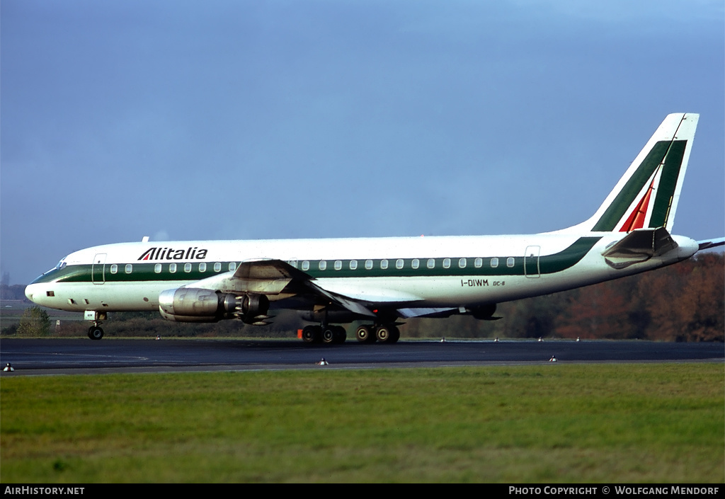 Aircraft Photo of I-DIWM | Douglas DC-8-43 | Alitalia | AirHistory.net #503269