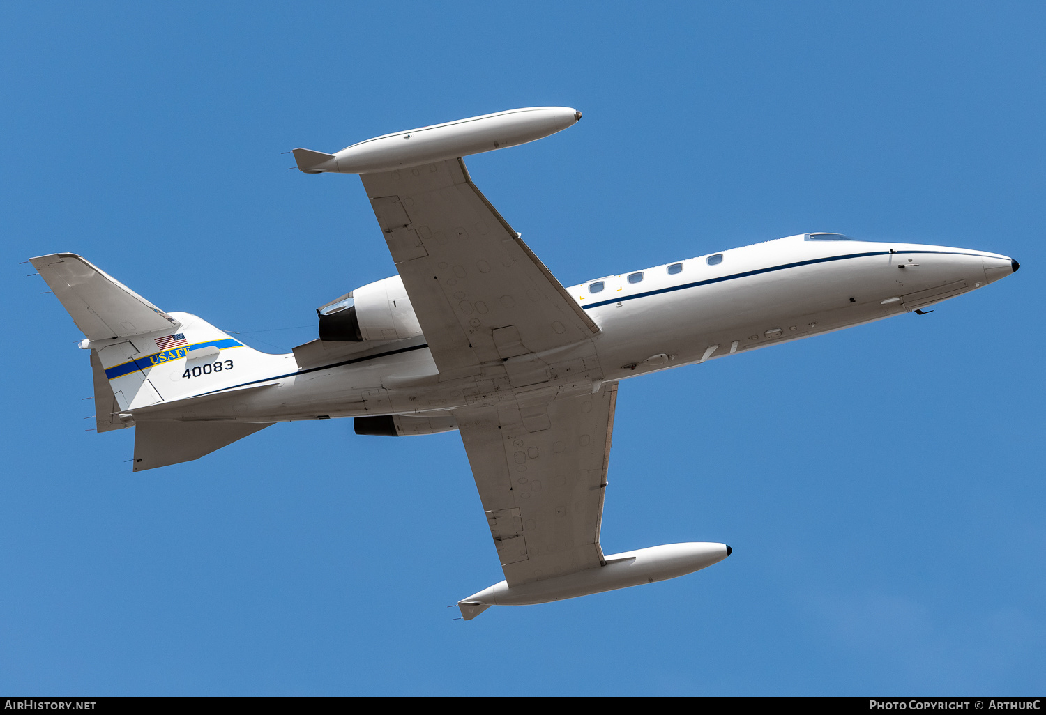 Aircraft Photo of 84-0083 / 40083 | Gates Learjet C-21A (35A) | USA - Air Force | AirHistory.net #503272
