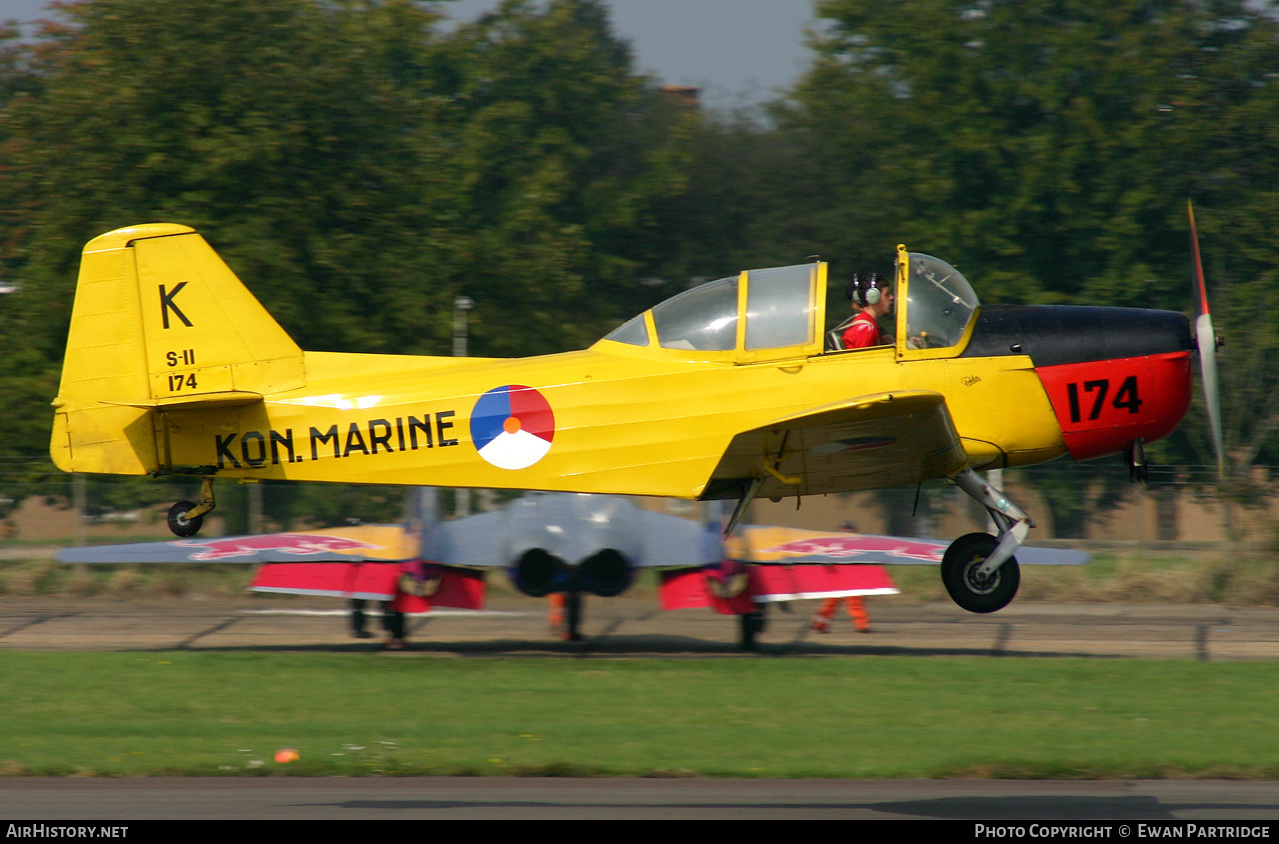 Aircraft Photo of G-BEPV / 174 | Fokker S.11-1 Instructor | Netherlands - Navy | AirHistory.net #503293