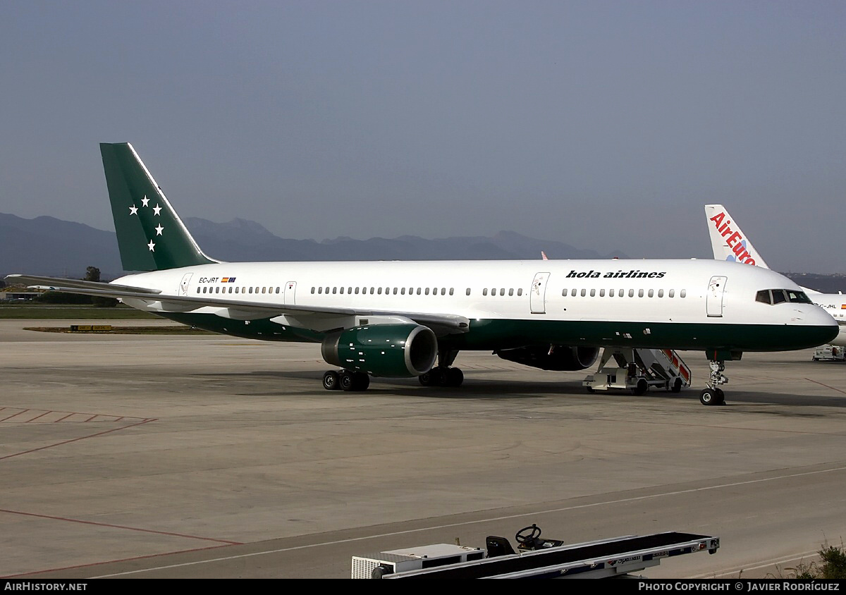 Aircraft Photo of EC-JRT | Boeing 757-236 | Hola Airlines | AirHistory.net #503300