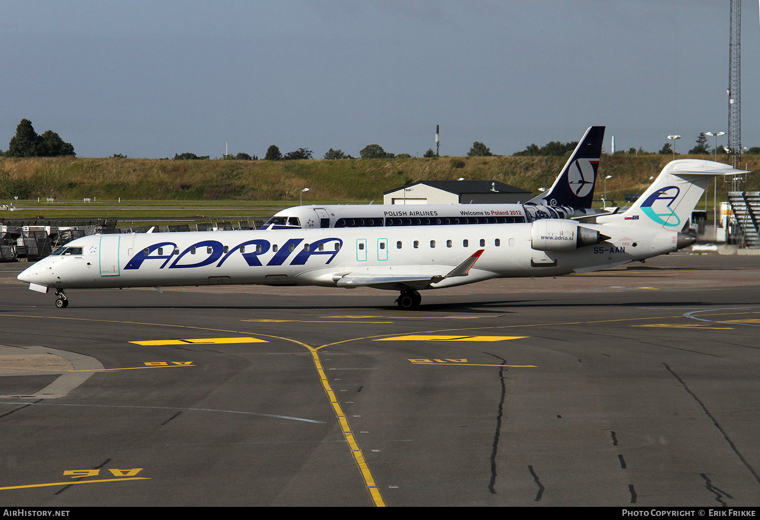 Aircraft Photo of S5-AAN | Bombardier CRJ-900LR NG (CL-600-2D24) | Adria Airways | AirHistory.net #503318