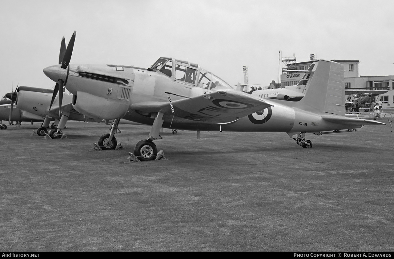 Aircraft Photo of WL732 | Boulton Paul P-108 Sea Balliol T21 | UK - Air Force | AirHistory.net #503321